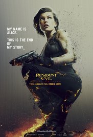 Poster for Resident Evil: The Final Chapter